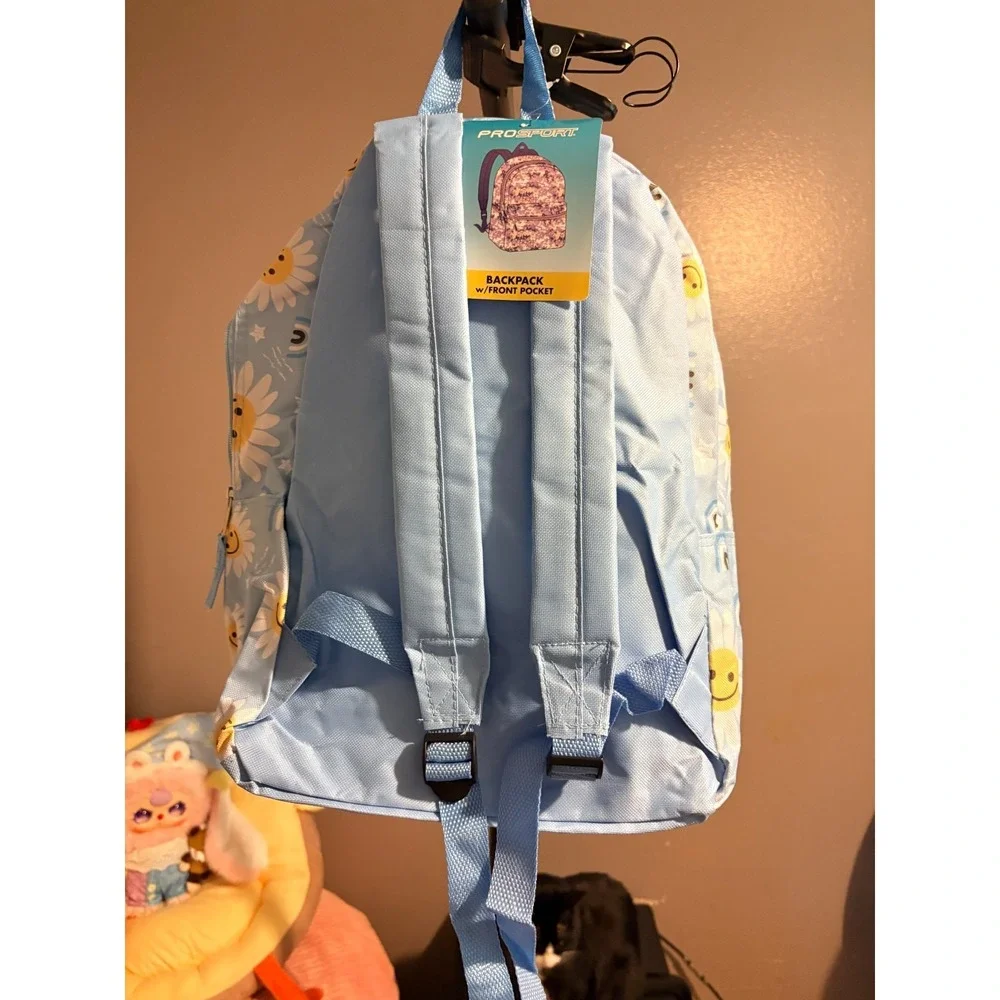 Back to School Backpack - ProSport Backpack with Front Pocket, Side Mesh Pockets